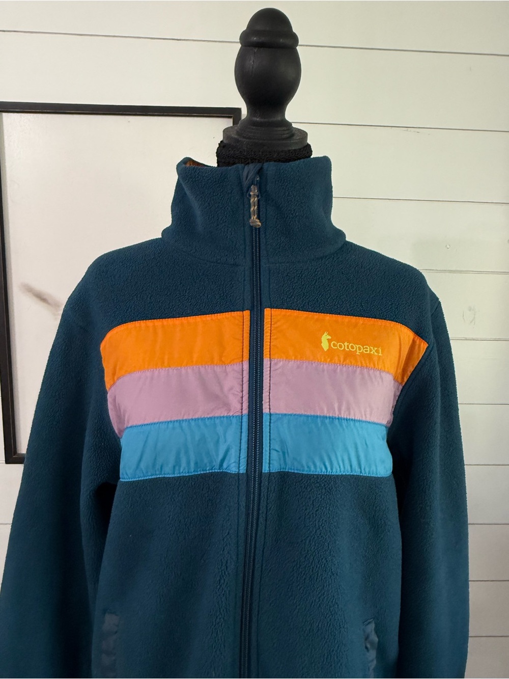 Cotopaxi Womens Full Zip Fleece Colorblock Outdoor Hiking Gorpcore WL Large - Picture 4 of 6